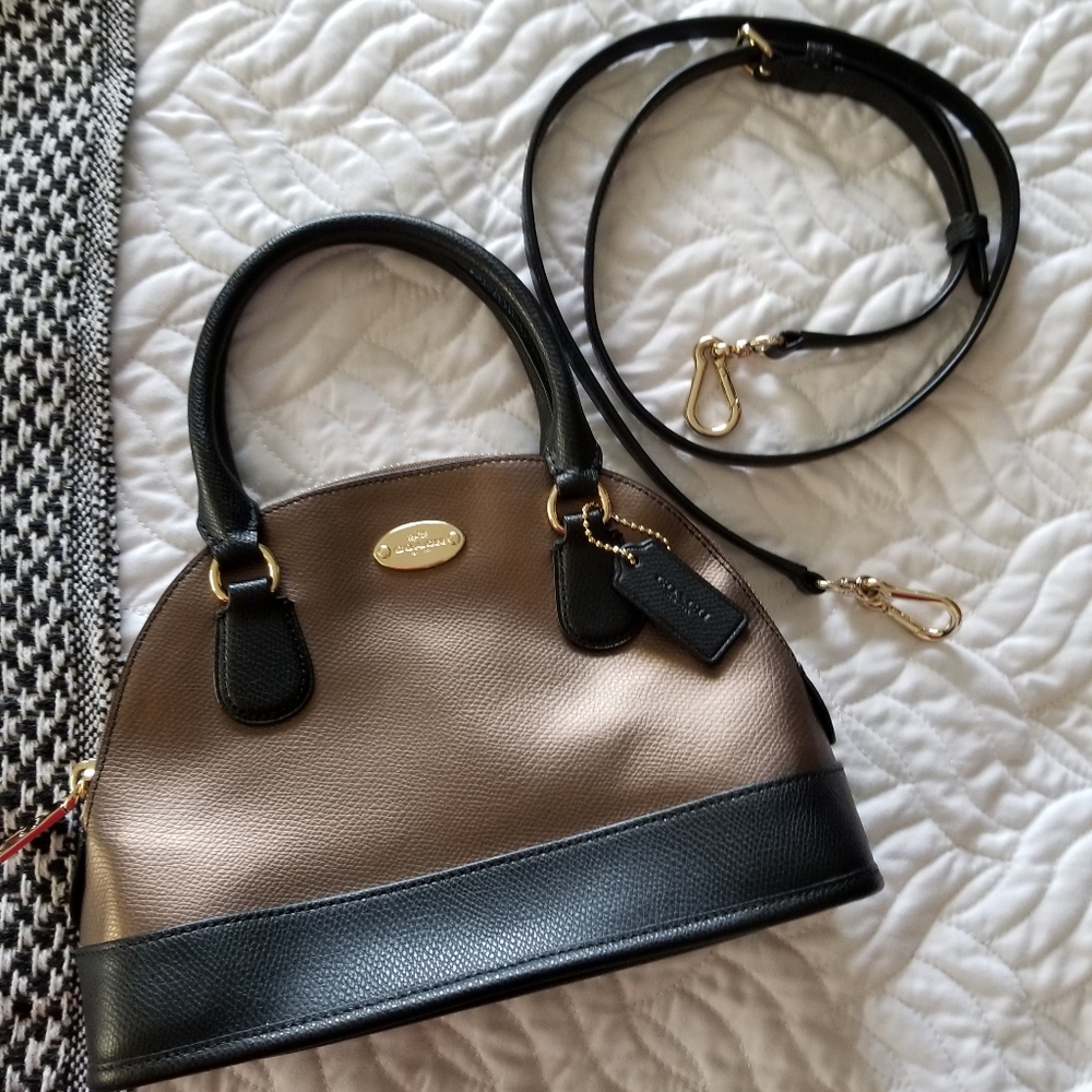 Coach Cora domed satchel mini